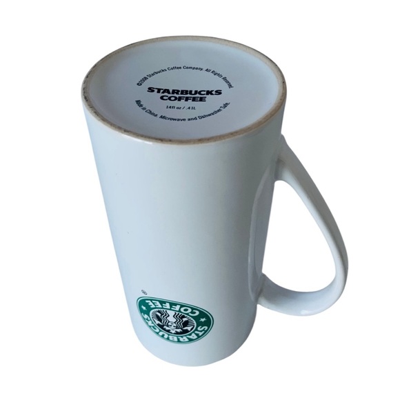 Starbucks 2008 Tall Skinny Latte Mug with the green mermaid logo - Picture 6 of 8